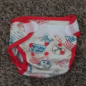 Sweet Pea Diaper Cover Newborn Size